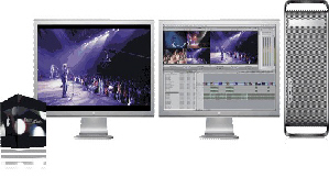 Station montage FCP double écran